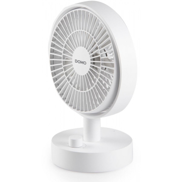 Domo tafelventilator, oplaadbaar via USB-C