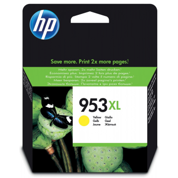 HP inktcartridge 953XL geel, 1600 pagina's - OEM: F6U18AE