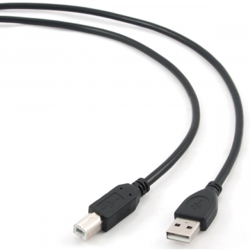 Cablexpert USB 2.0 kabel, USB A-stekker/USB B-stekker, 1,8 m