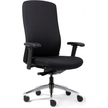 Euroseats bureaustoel Heavy Duty, zwart