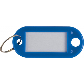 Q-Connect sleutelhanger, pak van 10 stuks, donkerblauw
