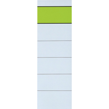 Q-CONNECT rugetiketten, zelfklevend, ft 6 x 19 cm, pak van 10 stuks