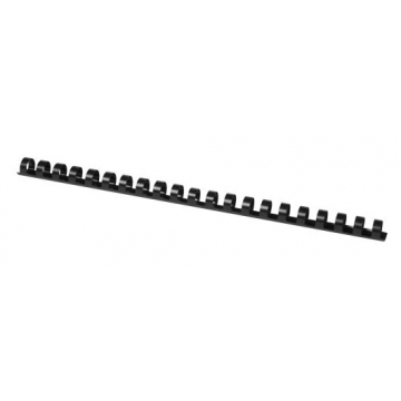 Q-Connect bindrug 14mm 21 rings 100 stuks zwart