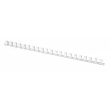 Q-Connect bindrug 14mm 21 rings 100 stuks wit