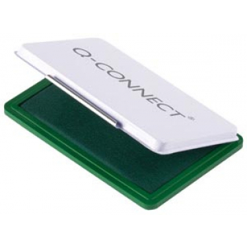 Q-CONNECT stempelkussen, ft 110 x 70 mm, groen