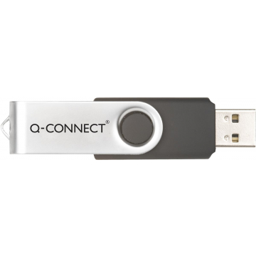 Q-CONNECT USB stick 2.0, zwart, 16 GB