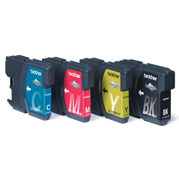 Brother inktcartridge, 1.200 pagina's, OEM LC-125XLC, cyaan