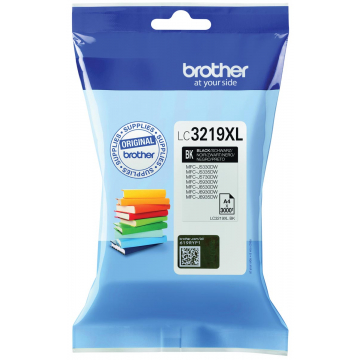 Brother inktcartridge zwart, 3000 pagina's - OEM: LC-3219BK