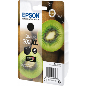 Epson inktcartridge 202XL, 550 pagina's, OEM C13T02G14010, zwart