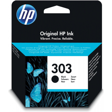 HP inktcartridge 303 zwart, 200 pagina's - OEM: T6N02AE