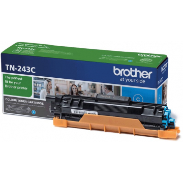 Brother toner, 1000 pagina's, OEM TN-243C, cyaan