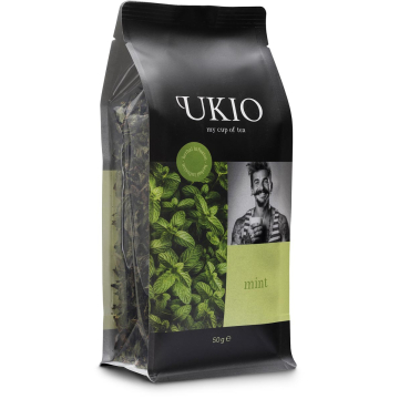 UKIO infusie Munt, losse kruiden, pak van 50 gram