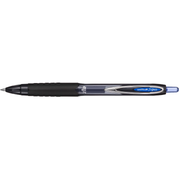Uni-ball intrekbare roller Signo RT207 blauw, gerecycled plastic