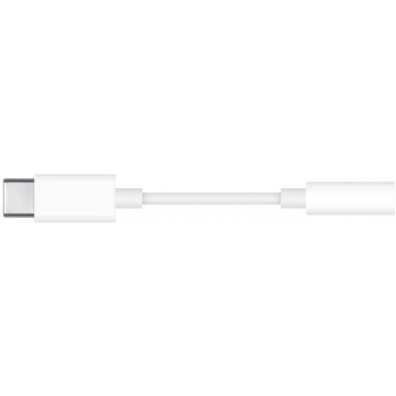 Apple USB-C naar 3.5 mm jack adapter, wit