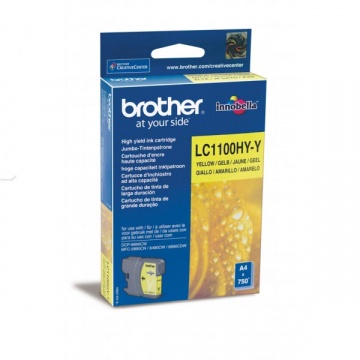Brother Inktcartridge geel High-Capacity - 750 pagina's - LC1100HYY