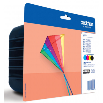 Brother Inktcartridge valuepack - 600 pagina's - LC223VP