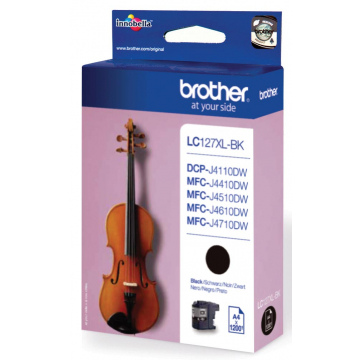 Brother Inktcartridge zwart - 1200 pagina's - LC127XLBK