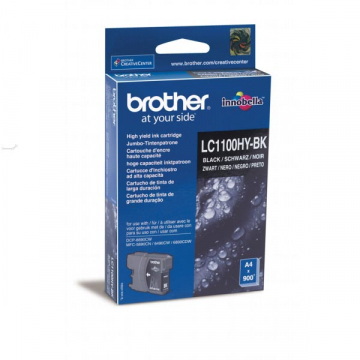 Brother Inktcartridge zwart High-Capacity - 900 pagina's - LC1100HYBK