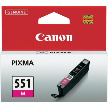 Canon inktcartridge magenta CLI551M, 319 pagina's - OEM: 6510B001