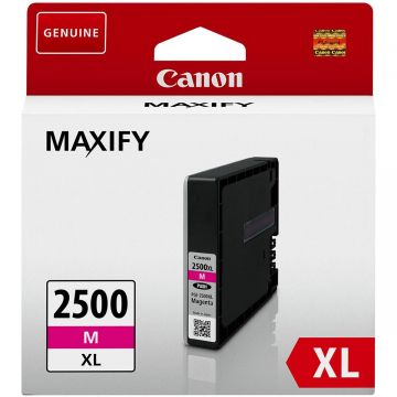 Canon inktcartridge PGI-2500 XL magenta, 1760 pagina's - OEM: 9266B001