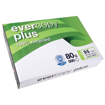 Clairefontaine Evercopy kopieerpapier Plus ft A4, 80 g, pak van 500 vel