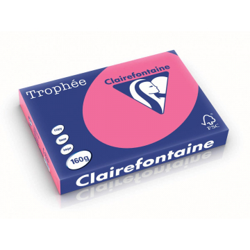 Clairefontaine Trophée Intens A3 fuchsia, 160 g, 250 vel