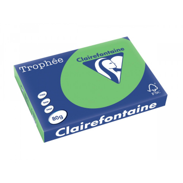Clairefontaine Trophée Intens A3 grasgroen, 80 g, 500 vel