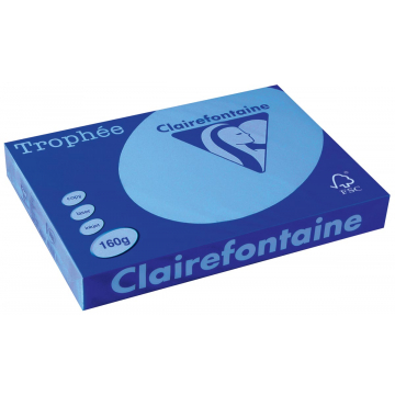 Clairefontaine Trophée Intens A3 koningsblauw, 160 g, 250 vel