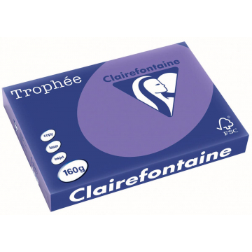 Clairefontaine Trophée Intens A3 violet, 160 g, 250 vel