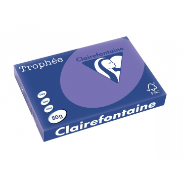 Clairefontaine Trophée Intens A3 violet, 80 g, 500 vel