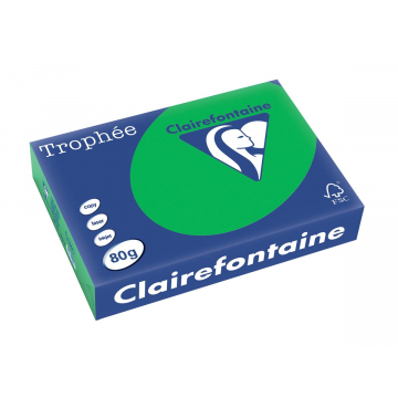Clairefontaine Trophée Intens A4 biljartgroen, 80 g, 500 vel