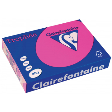 Clairefontaine Trophée Intens A4 fluoroze, 80 g, 500 vel
