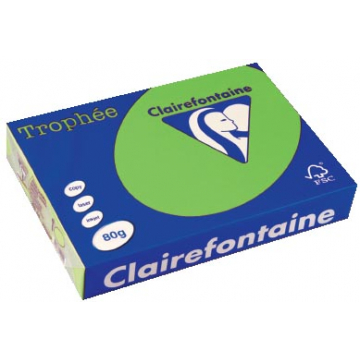 Clairefontaine Trophée Intens A4 muntgroen, 80 g, 500 vel