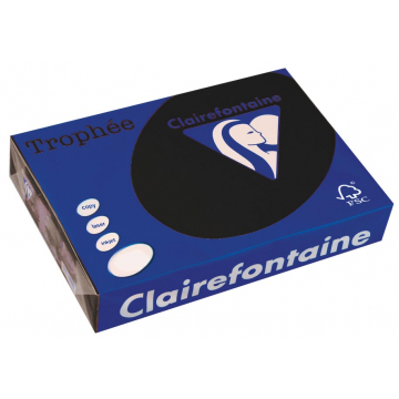 Clairefontaine Trophée Intens A4 zwart, 160 g, 250 vel