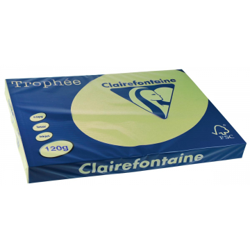 Clairefontaine Trophée Pastel A3 golfgroen, 120 g, 250 vel