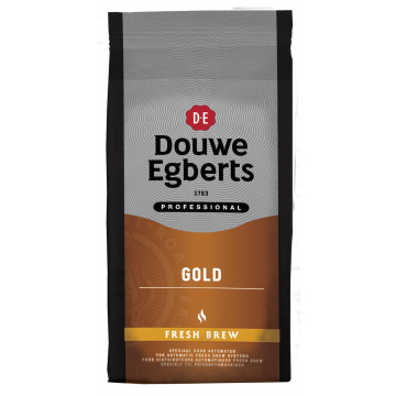 Douwe Egberts koffie voor automaten, Gold fresh brew, pak van 1 kg