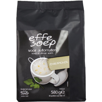 Effe Soep vending, champignon, 140 ml, zak van 40 porties