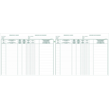 Exacompta aandeelhouders, ft 24 x 32 cm, tweetalig, voor BVBA