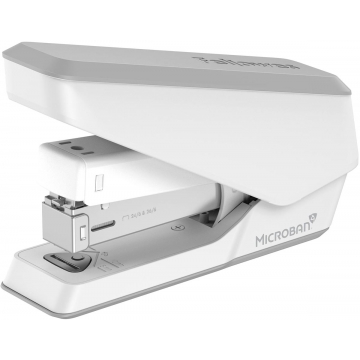 Fellowes nietmachine LX840 EasyPress met Microban, half strip, 25 blad, wit