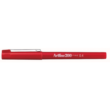 Fineliner Artline 200 rood