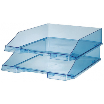 Han brievenbakje C4 transparant blauw