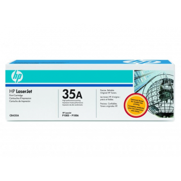 HP tonercartridge CB-435A black