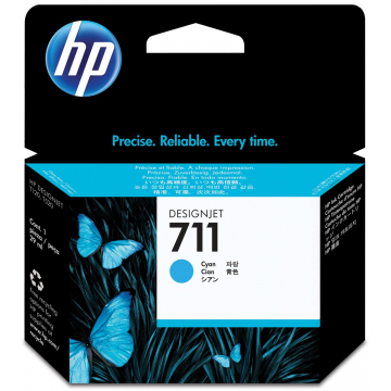 HP inktcartridge 711 cyaan, 38 ml - OEM: CZ130A