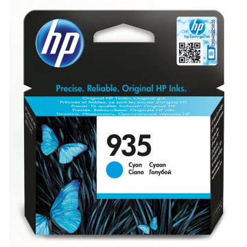 HP inktcartridge 935 cyaan, 400 pagina's - OEM: C2P20AE