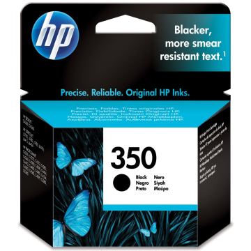 HP Printkop cartridge zwart 350 - 200 pagina's - CB335EE