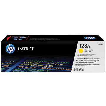 HP Toner geel 128A - 1300 pagina's - CE322A