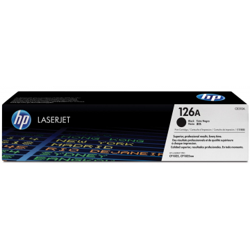 HP Toner zwart 126A - 1200 pagina's - CE310A