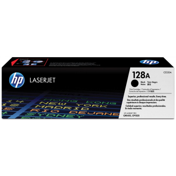 HP Toner zwart 128A - 2000 pagina's - CE320A