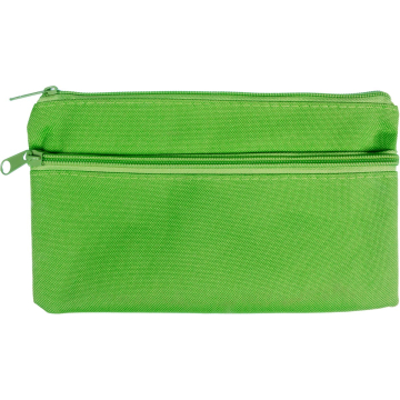 Kangaro pennenzak, plat, ft 21 x 11 cm, groen