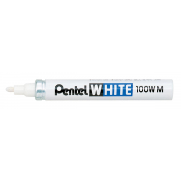 Pentel Paint Marker White schrijfpunt: 3,9 mm, schrijfbreedte: 3 mm